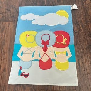 Evergreen enterprises Beachy summer friendship garden flag outdoor decor